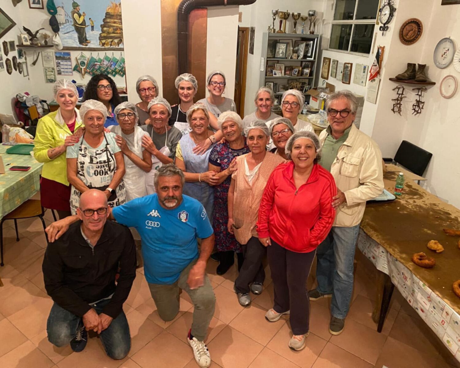 Fried pizza: ASD Sci club of Alfedena lights up hearts and stoves